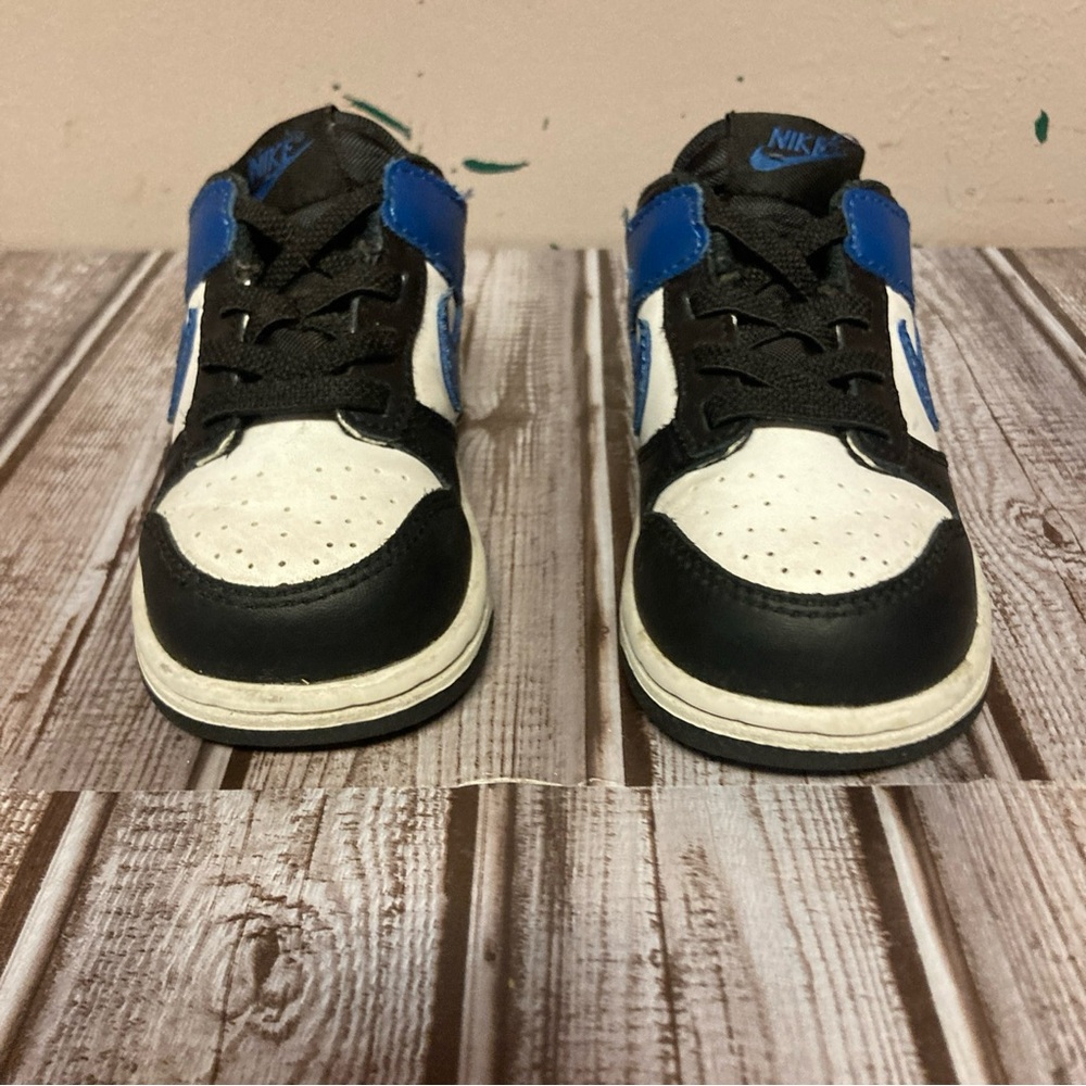 Kids Nike Dunk Low Tide pre owned Summit White Industrial Blue